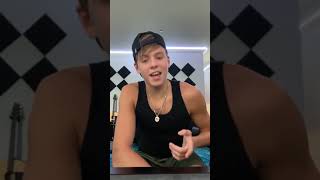 Carson lueders Instagram Live 10/24/20