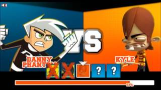 Nickelodeon Super Brawl 2 tournament Danny Phantom