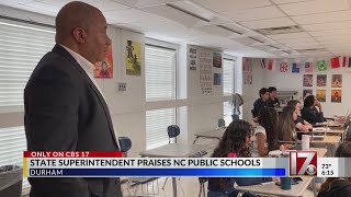NC public schools leader visits Durham early college