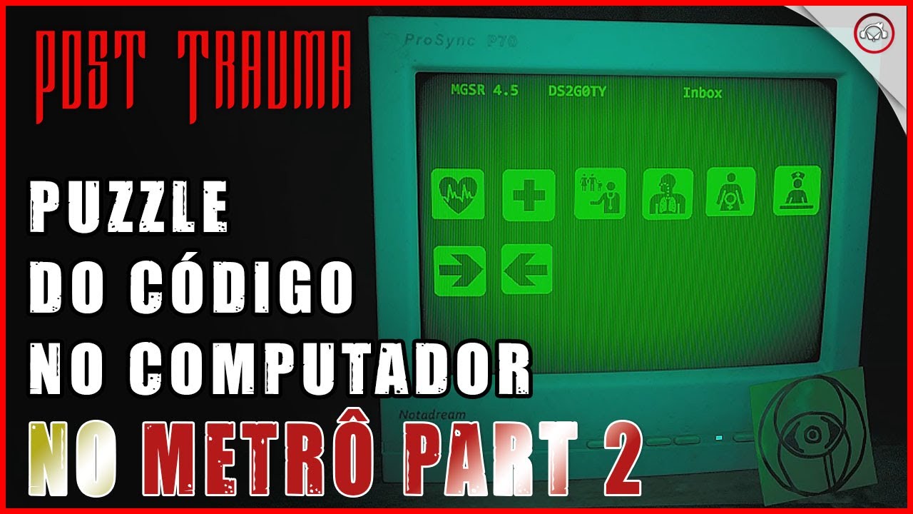 Miniatura do vídeo Post Trauma, Puzzle do código do computador no metro Parte 2 | Super-Dica