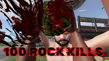 Rust 100 Rock Kill Challenge