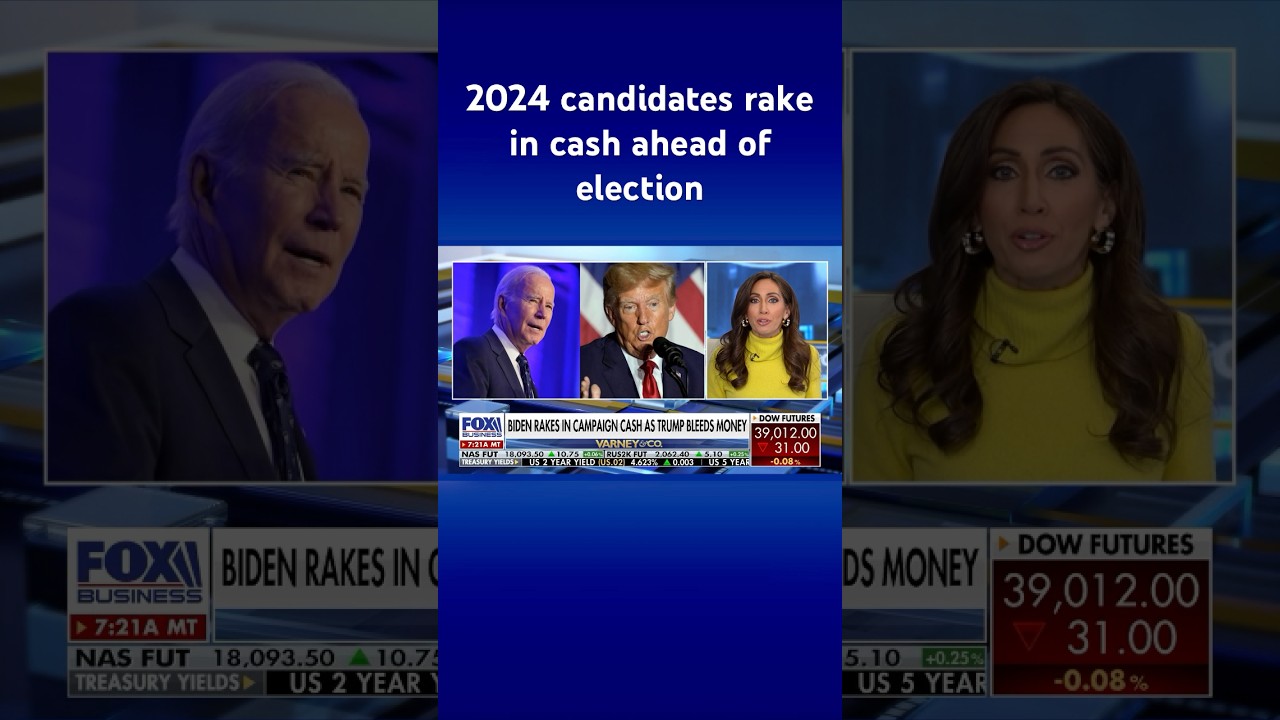 Trump’s campaign bleeding money as legal bills rise #shorts