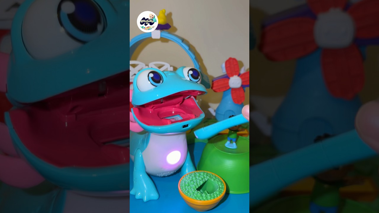 Big Mouth Sandy Happy eating Peas 🫛