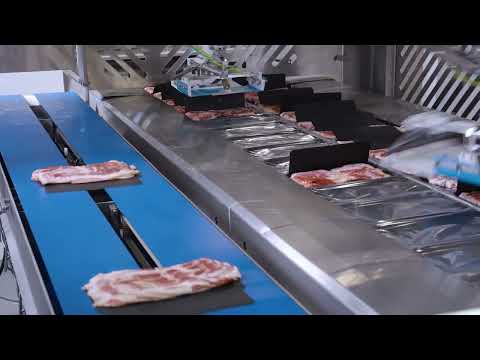 Sanitary robotic thermoformer loading