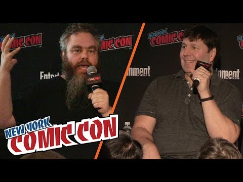 Patrick Rothfuss and R.A. Salvatore Discuss Epic Fantasy Full Panel | New York Comic Con 2018