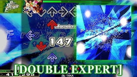 【DDR EXT】 Frozen Ray (for EXTREME) [DOUBLE EXPERT] 譜面確認＋クラップ