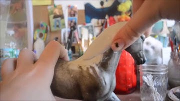 Resculpting a Breyer Mane - Tutorial