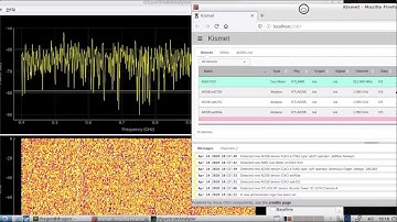 DragonOS LTS/10 KerberosSDR + HackRF One (qspectrumanalyzer, kismet, rtl_433, rtlamr, rtladsb)