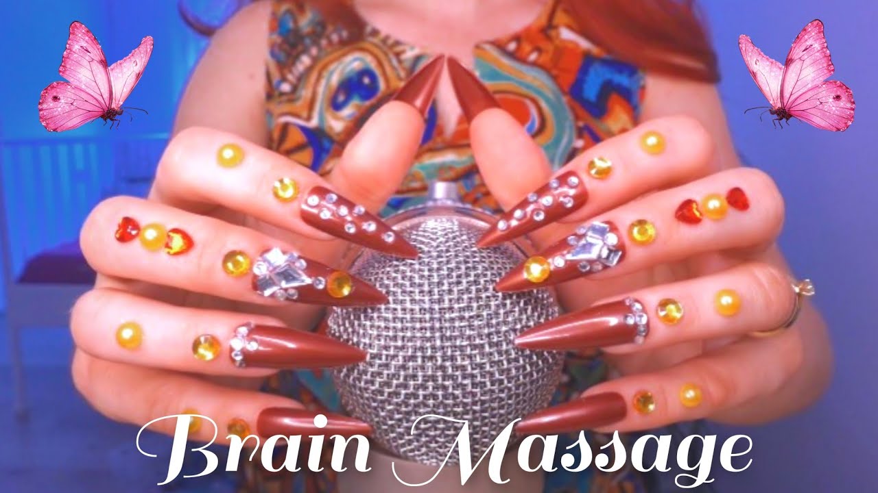 ASMR BRAIN Massage Super Tingly Triggers Scratching, Tapping, Crunchy ...