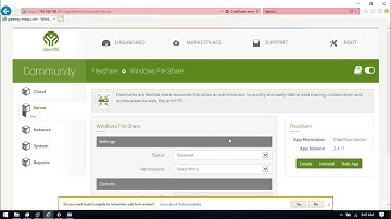 samba server dan flexshare