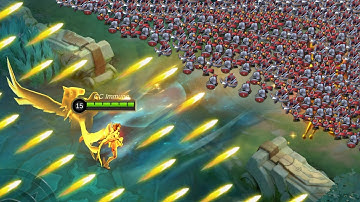 Badang St. Seiya vs 1000 minions (gomu gomu no build gear 5)