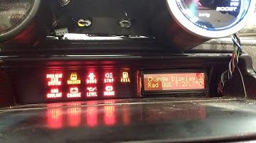 Arduino-based controller and Megasquirt CAN display