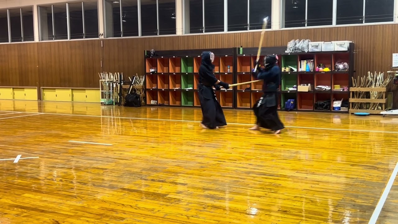 櫻木會稽古　2026年2月26日　地稽古　木下先生vs小池さん　#栃木県　#真岡市　#剣道　#kendo   #地稽古　#先生　#稽古は楽しく　#JAPAN 