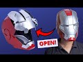 Mk5 iron man helmet that opens how to make