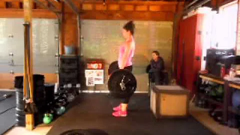 Sarah Beckner Does 2014 CrossFit Open Workout 14 3