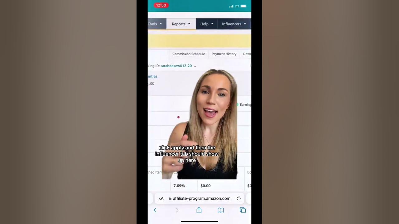 How to find the influencer tab on your amazon associates account 