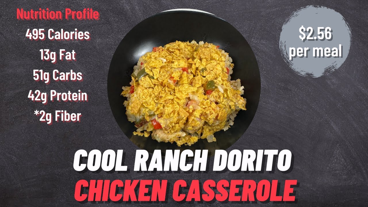 Cool Ranch Dorito Chicken Casserole | Simple & Delicious