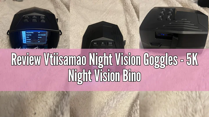 Review Vtiisamao Night Vision Goggles - 5K Night Vision Binoculars for Adults, 5000mAh Rechargeable