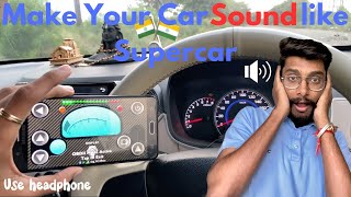 Make your car Sound like Supercar in just Rs.300 | OBDII | Revheadz | Exhaust like Nissan Super GT screenshot 4