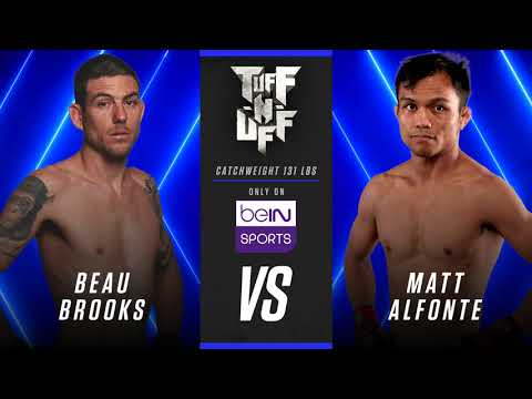 TUFF 127 Beau Brooks vs Matt Alfonte