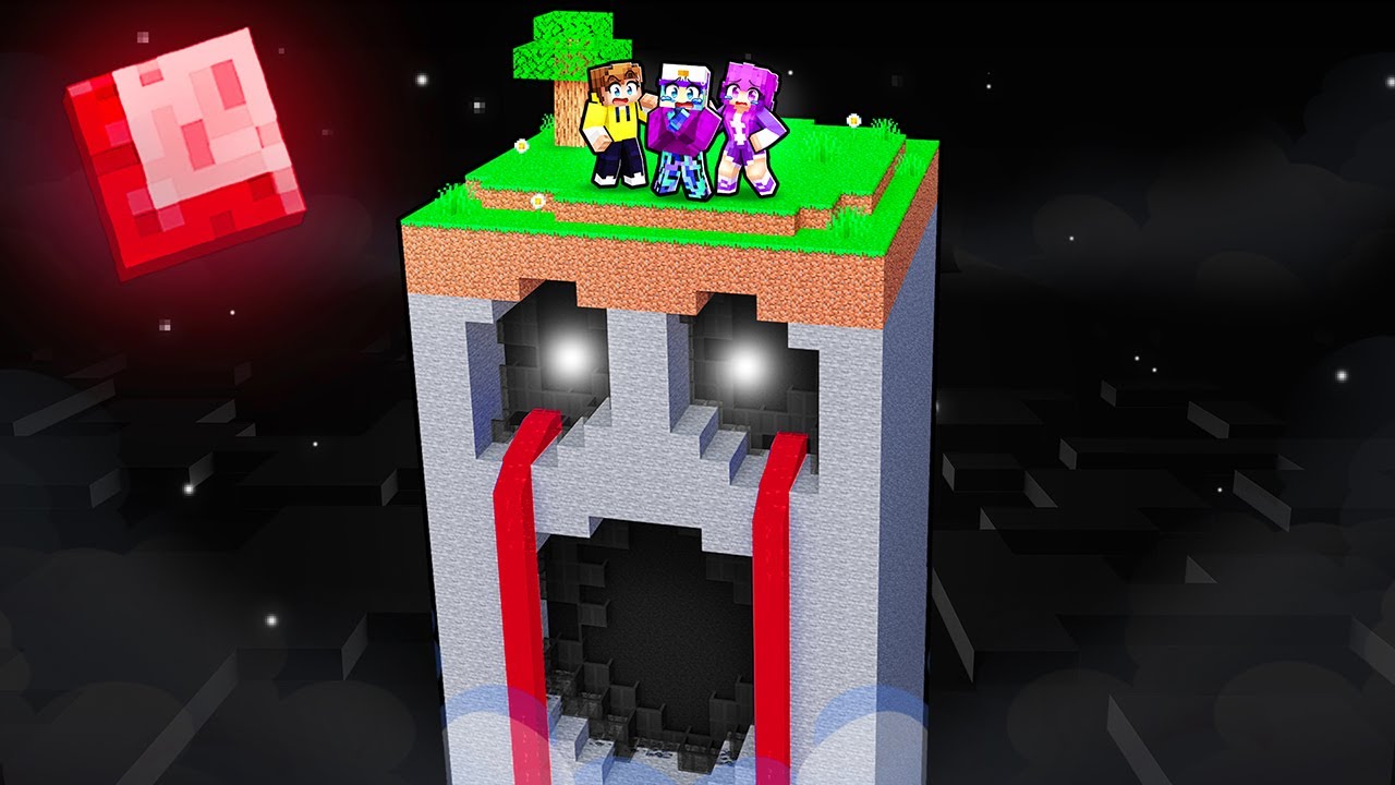 Minecraft, But It's One Nightmare Chunk…