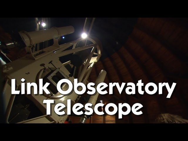 A Look Through the Goethe-Link Observatory's Giant Telescope! class=