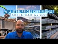 Will Steel Prices Keep Rising? Steel Market News Q2 2021 Update