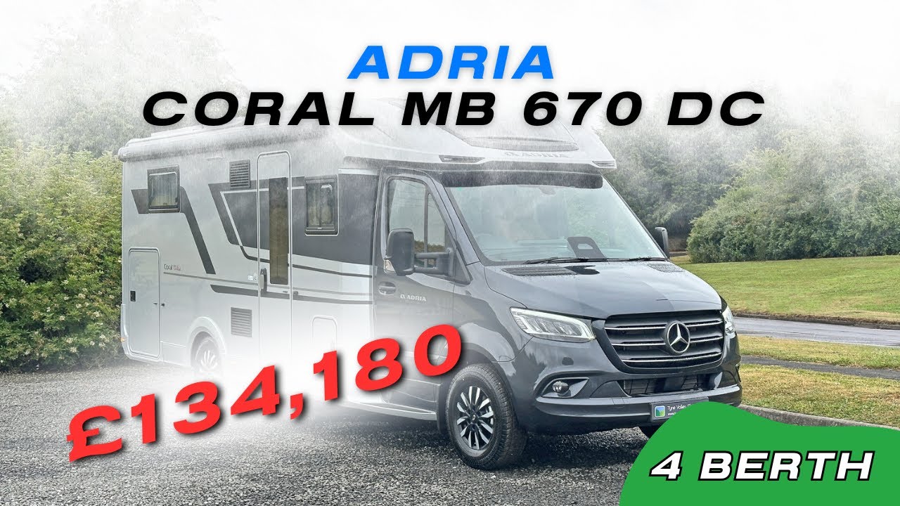 2025 Adria Coral Supreme MB 670DC, 4 Berth Luxury Motorhome | £134,180