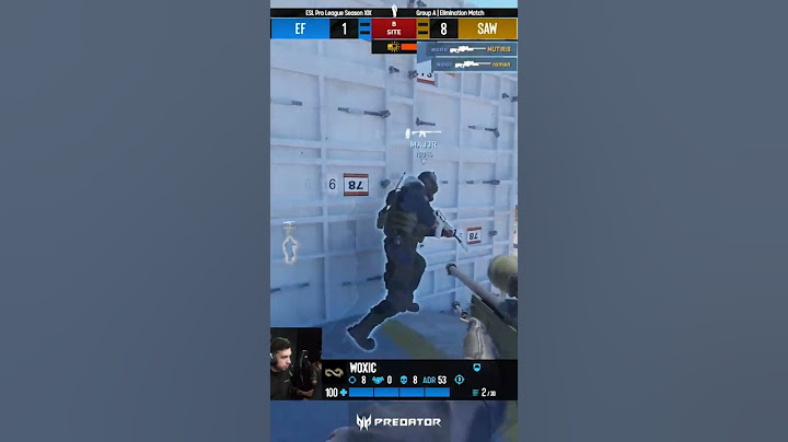 woxic ACE 5K - Vertigo - Eternal Fire vs SAW - ESL Pro League Season 19 - CS2