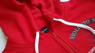 : Hit! How to sew a zip in a hoodie. Jak uszy'c ekspres w bluzie z kapturem.