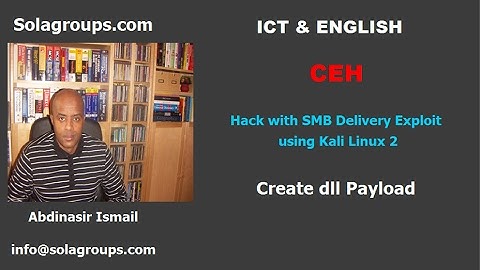 Hack with SMB Delivery Exploit using Kali Linux 2!
