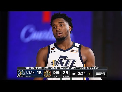Donovan Mitchell 57 points in a playoff game is the third-most in history!