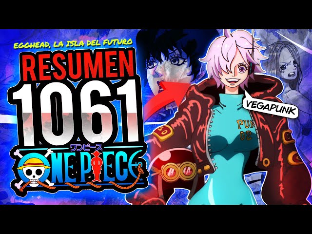 One Piece: spoiler completo del capítulo 1061 Egghead, Isla del Futuro