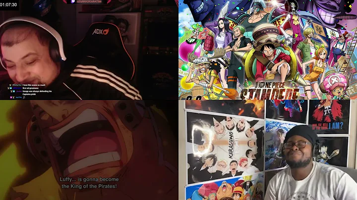 Usopp Saves Luffy 🔥 [ENG SUB] Reaction Mashup || One Piece Stampede