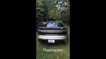 2001 Trans Am Flowmaster vs Straight pipe Vs Magnaflow