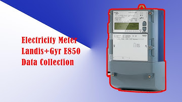 Electricity Meter Landis+Gyr E850 Data Collection