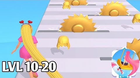 Hair Challenge  | Level 9-20 Gameplay Walkthrough Part 2 (Android, iOS)