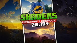 TOP 5 MEJORES SHADERS para MINECRAFT PE/BEDROCK (26.X) | GAMA BAJA, MEDIA Y ALTA