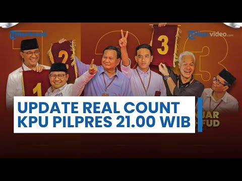 Hasil Real Count Sementara KPU 21.00 WIB: Prabowo-Gibran Masih Kokoh Rajai Tangga Suara Pilpres 2024