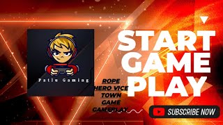  Rope hero vice town game!First gaming video in my new channel Patlu gaming  screenshot 3