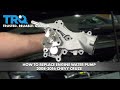 How to Replace Engine Water Pump 2008-2016 Chevrolet Cruze