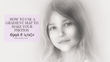 How to Edit Your Photos Black and White With A Gradient Map