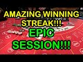 Ultimate texas hold em in las vegas amazing winning streak epic session 