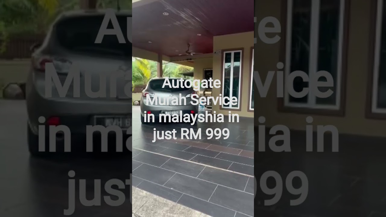 Autogate Murah Services in malayshia in just RM 999.