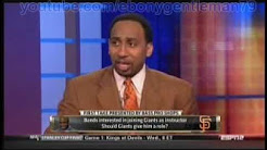 ESPN First Take: Stephen A Smith: "Sammy Sosa is almost as light as YOU, Skip!" 5-29-2012