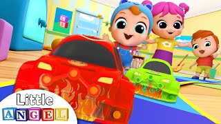 Toy Car Race Song | Nursery Rhymes & Kids Songs - Little Angel screenshot 1