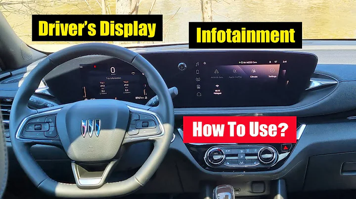 How to use the Driver's Display and Infotainment System on Buick Envista