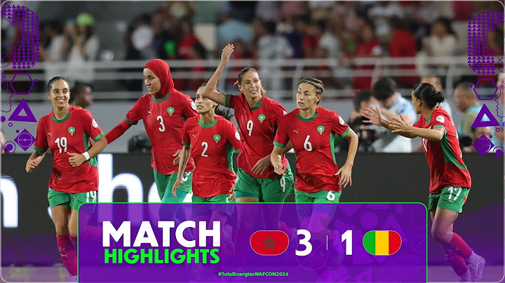 Morocco 3-1 Mali Match Highlights l TotalEnergies WAFCON 2024 l Quarter-Final