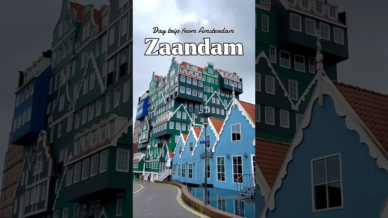 The best day trip from Amsterdam for architecture lovers #amsterdam #daytrip #travel