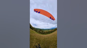 reverse Launch in a small ROTOR...😱😅 #insta360 #paragliding #gleitschirm #parapente #slovenia #phi